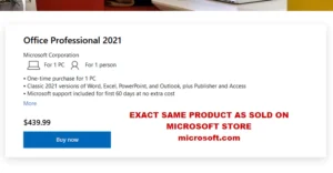 Outlook 2021 Professional 1 PC